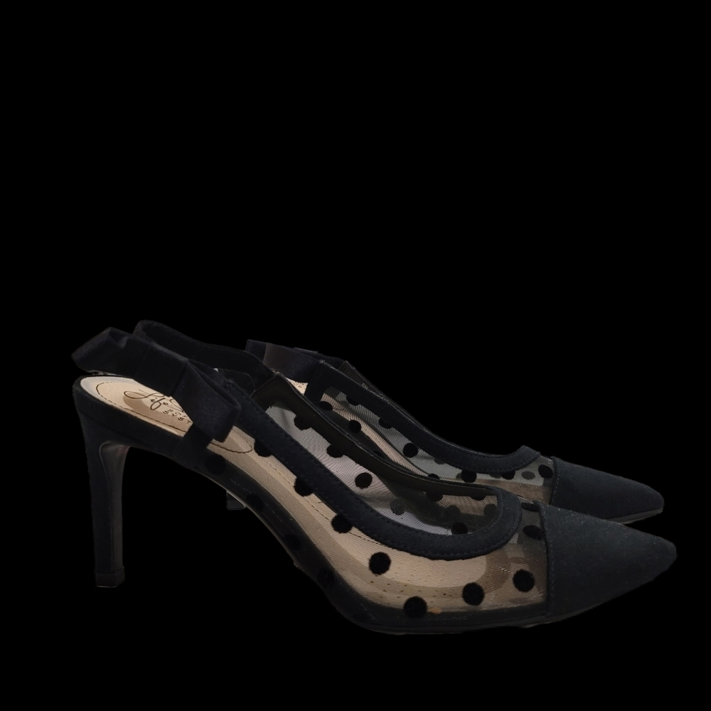 Comfortable Pointed Toe Mesh Pumps